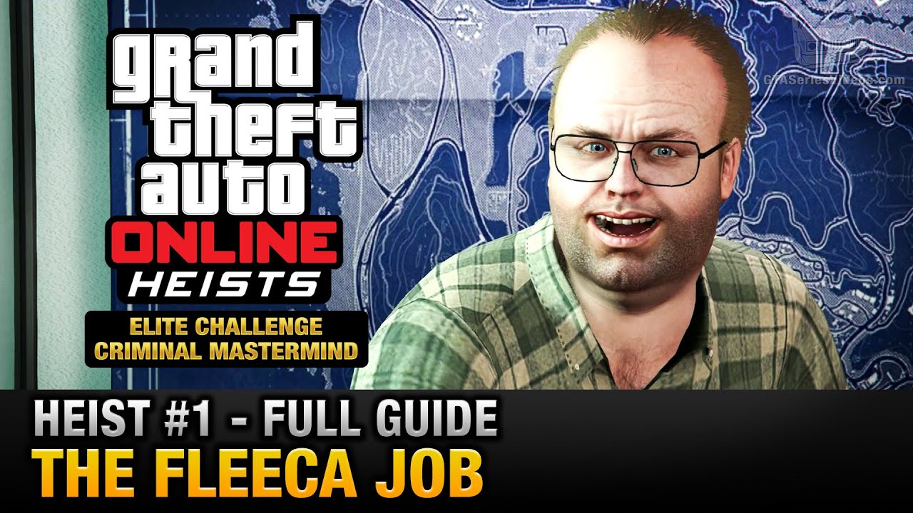 GTA Online Heist #1 - The Fleeca Job (Elite Challenge & Criminal Mastermind)