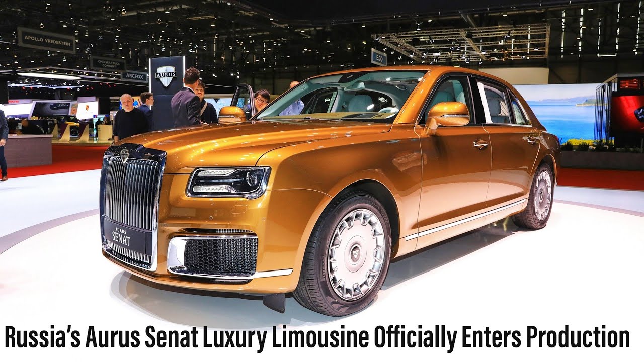 Russia&rsquo;s Aurus Senat - Luxury Limousine Officially Enters Production