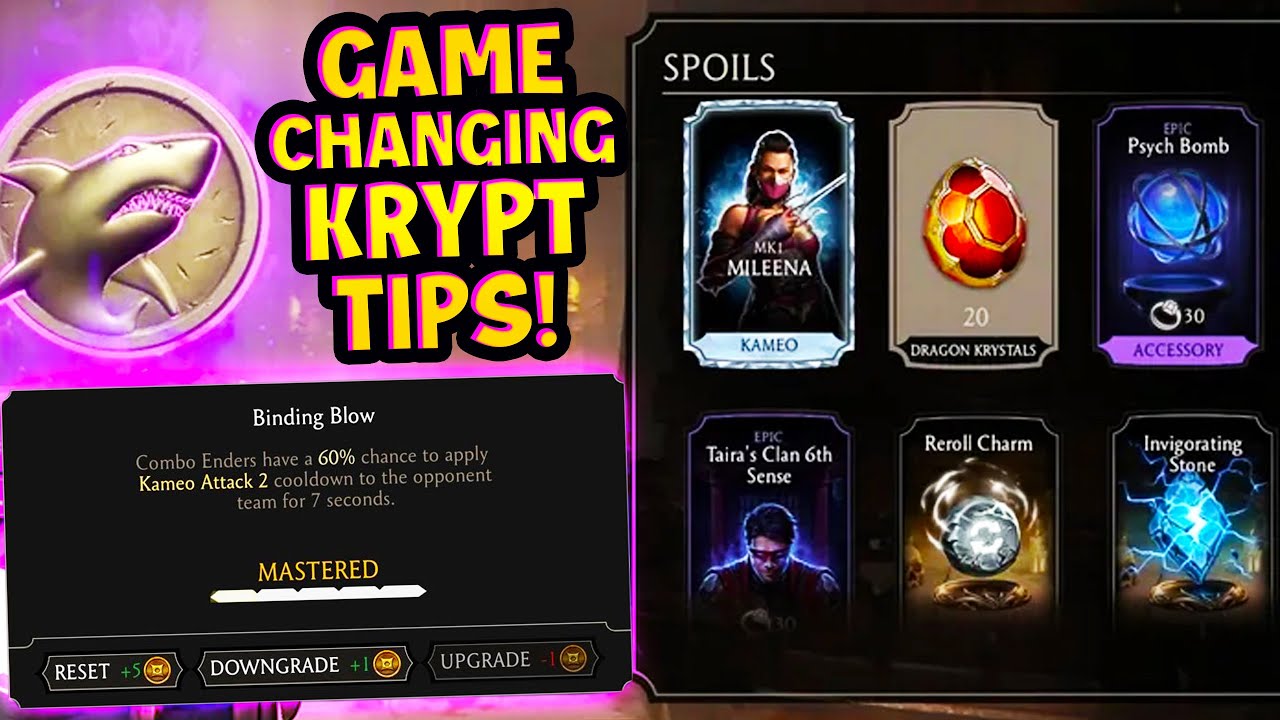 This Makes Khaotic Krypts SO MUCH EASIER in MK Mobile... These Drops Are CRAZY!
