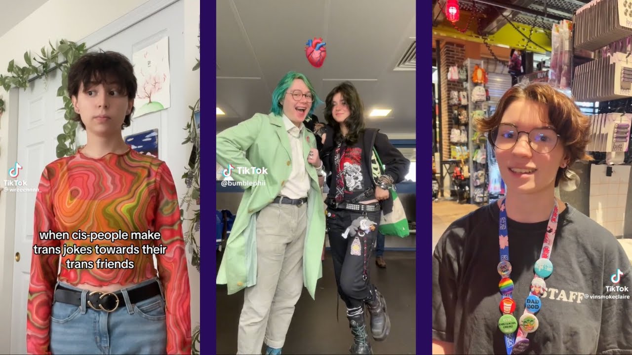 tiktoks for queer kids and leftists (trans, alt fashion, disabled etc)