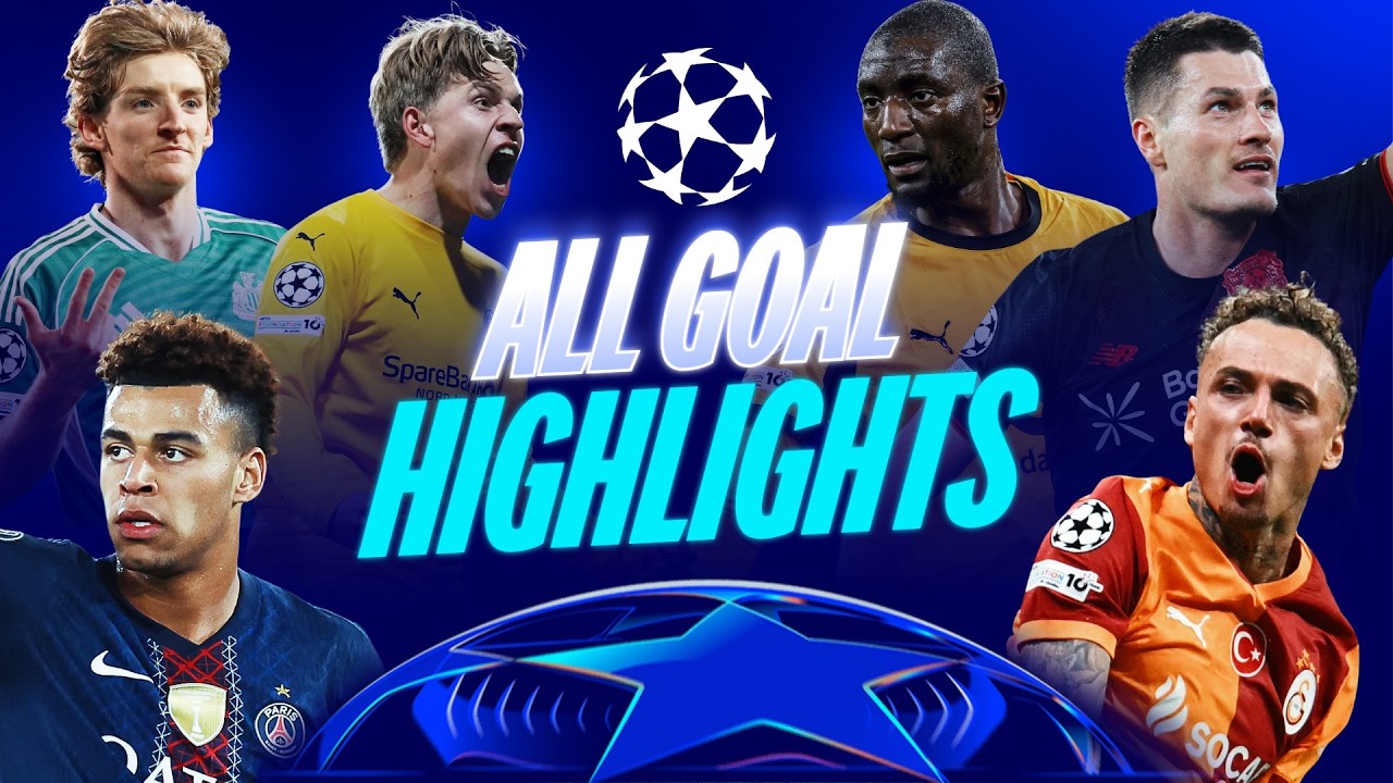 EVERY Champions League Goal From The Knockout Phase Play-Off 1st Leg!