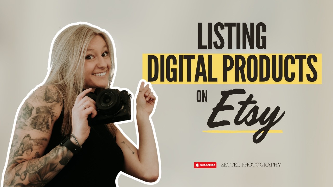 How I List Digital Printable Wall Art Products on Etsy