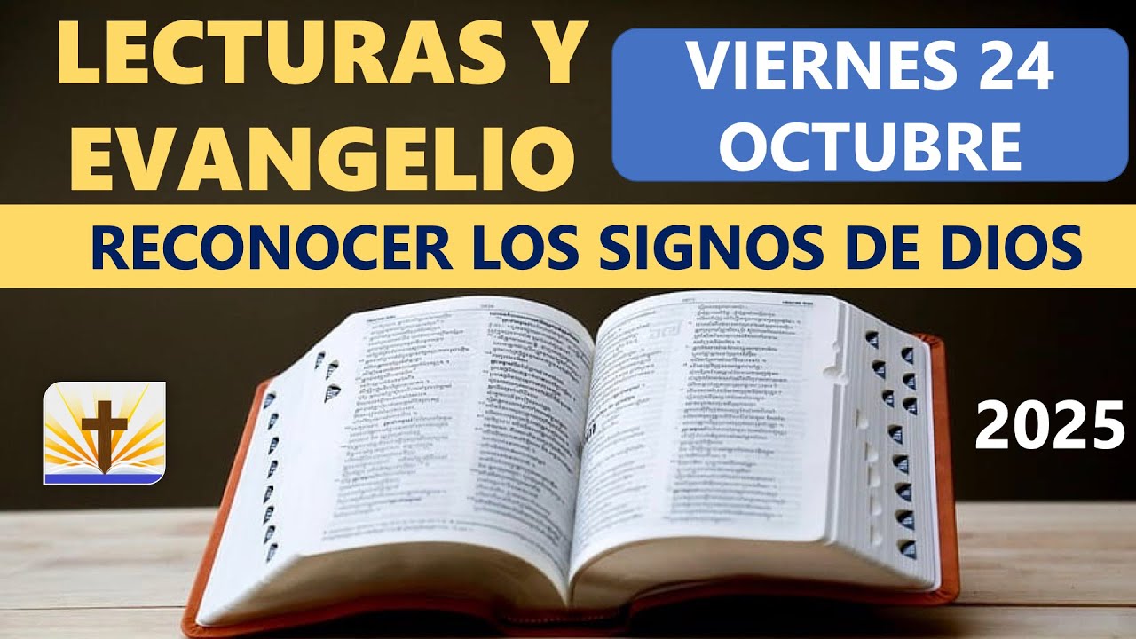 Lecturas del D&iacute;a de Hoy Viernes 24 de Octubre de 2025