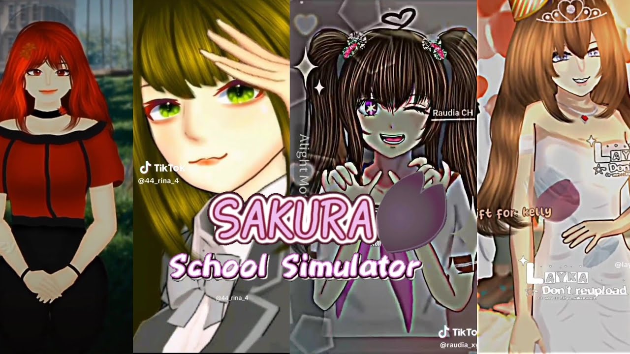 kumpulan tiktok sakura school simulator||#sakuraschoolsimulator||part4||#fypシ