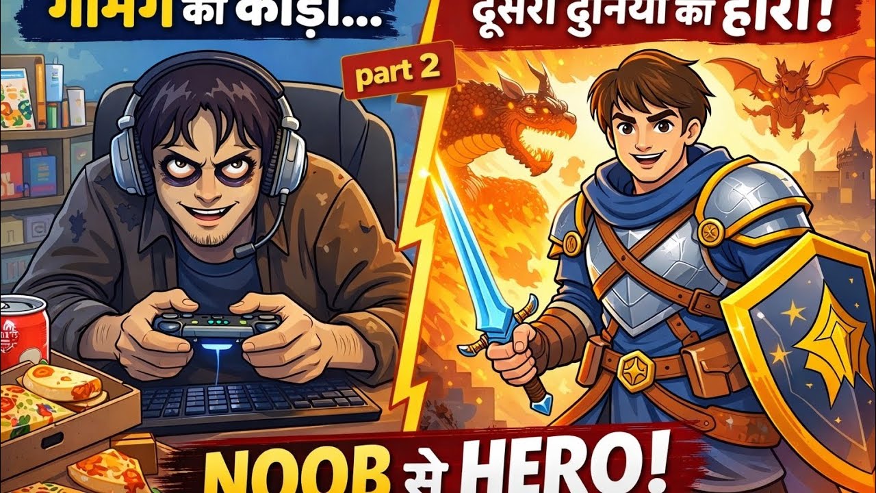 A Weak Gamer Gets Summoned into Another World and Becomes Overpowered | Her Summon In Hindi। Part 2 