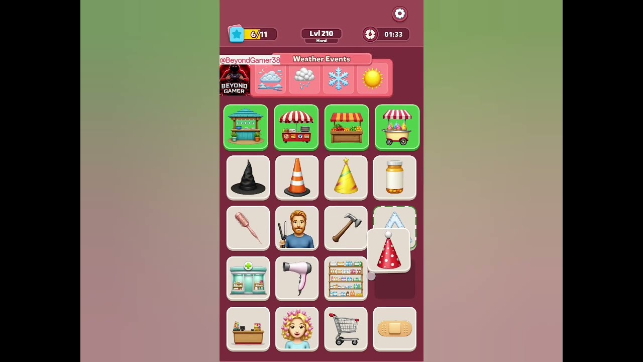 Connect Master Match Puzzle &ndash; Level 210 Gameplay & Solution