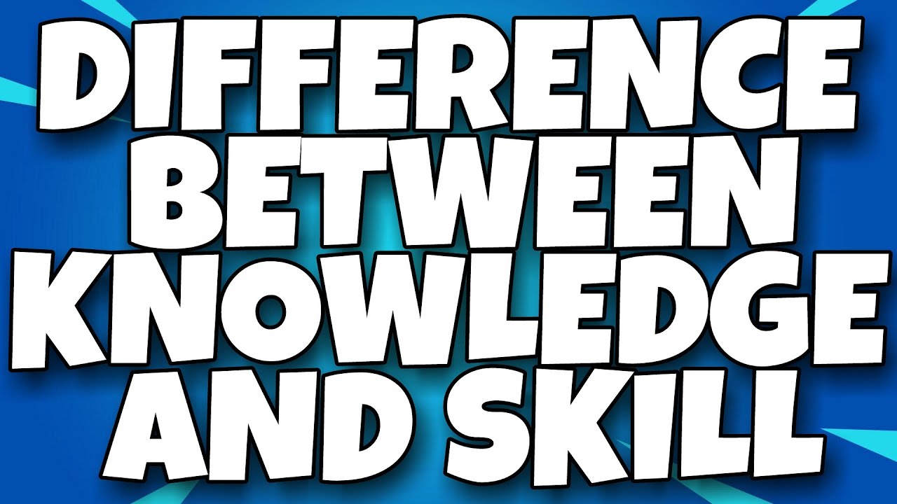 DIFFERENCE BETWEEN KNOWLEDGE AND SKILL || KNOWLEDGE AND CURRICULUM || SHORT NOTES || B. ED ||