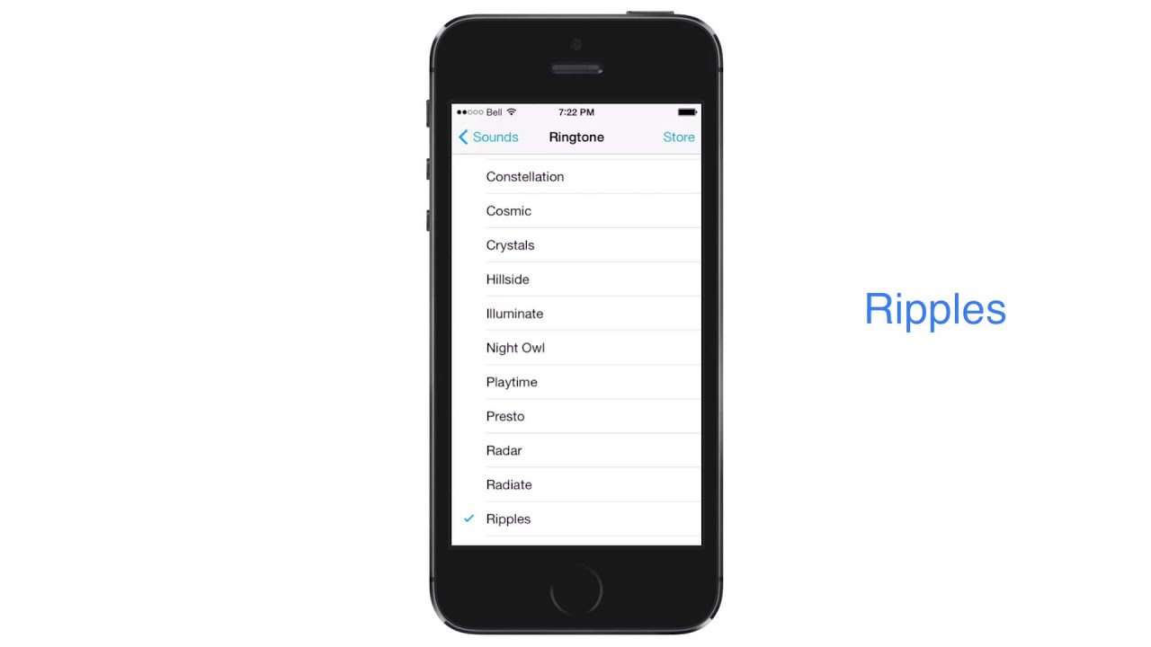 The New iOS 7 Ringtones