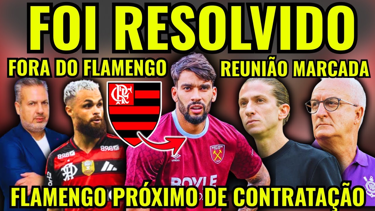 ESTÁ RESOLVIDO! FLAMENGO AVANÇA NEGOCIAÇÃO E VENDA DE MICHAEL! NOVA REUNIÃO POR LUCAS PAQUETÁ