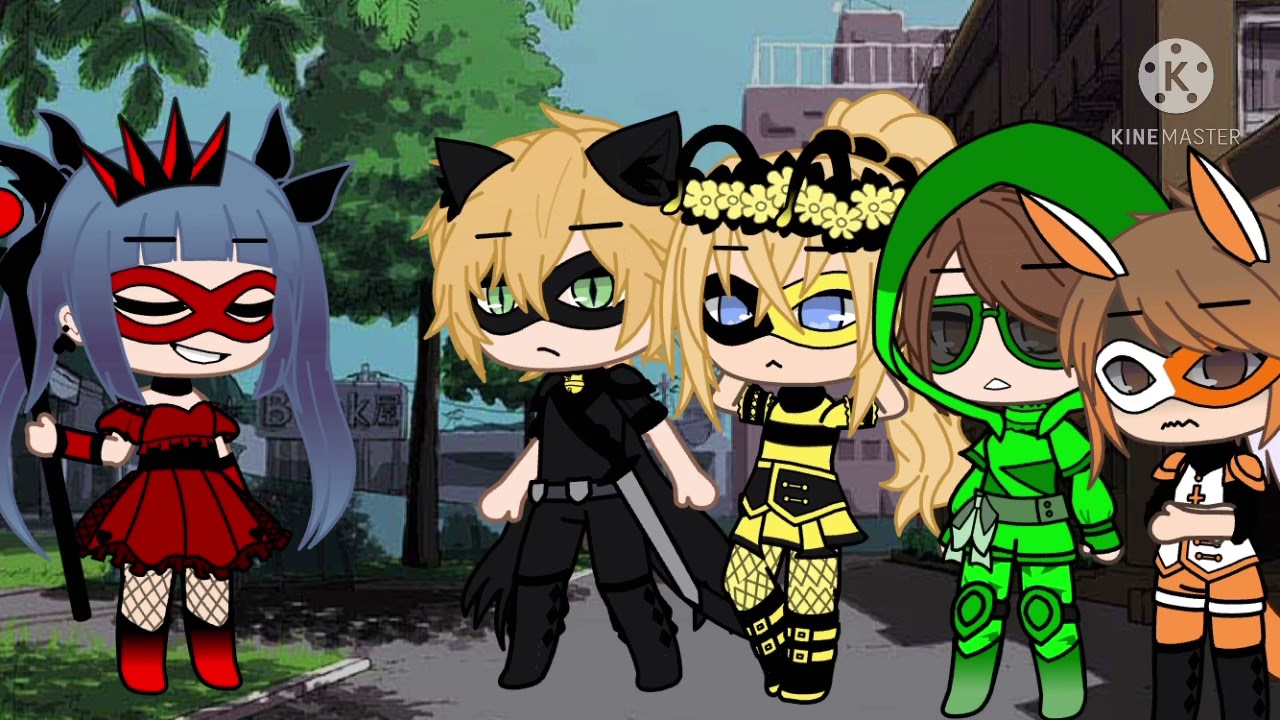 Other friends (akumatized marinette) MLB