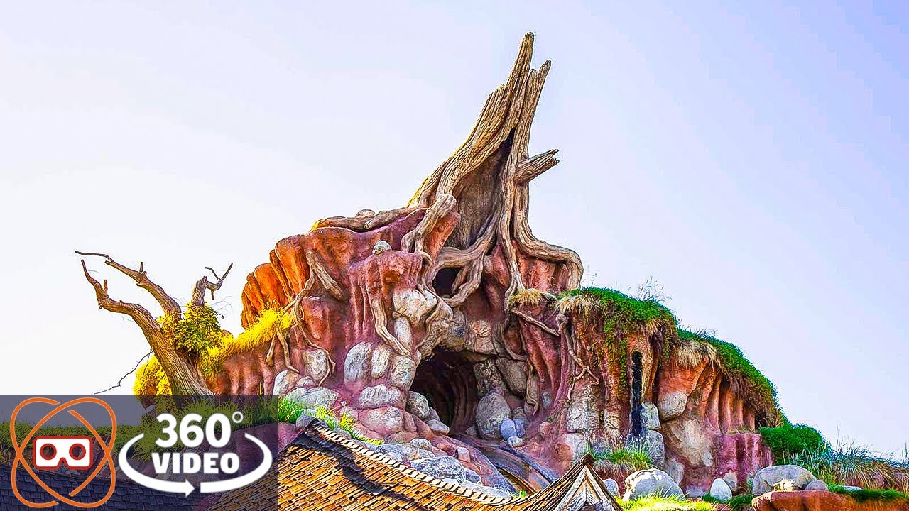 [360] Splash Mountain Log Flume Dark Ride | Disneyland 2021