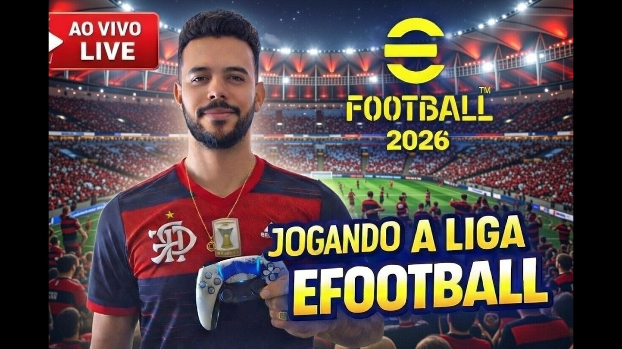 🔴JOGANDO A LIGA EFOOTBALL / PRIMEIRA DIVISÃO / LIVE #84