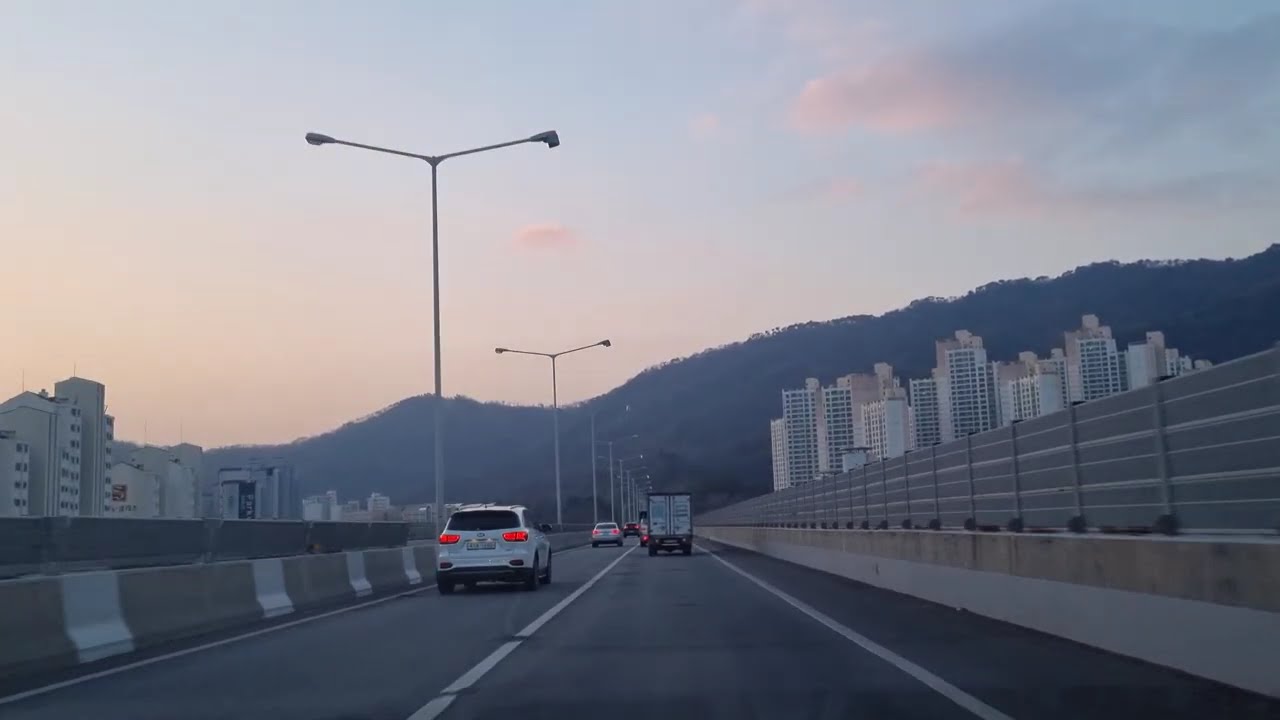 4k, drive, asmr, video, 일상, 티맵, Korea, road, expressway, tmap,