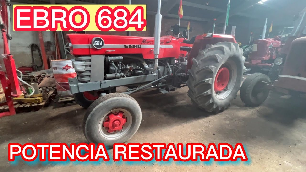 EBRO 684, UN RESCATADO DEL DESGUACE COMPLETAMENTE RESTAURADO