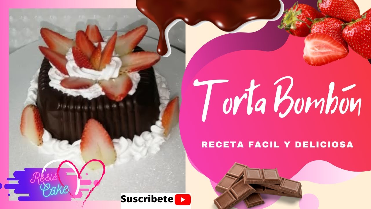 Torta de bombón de chocolate