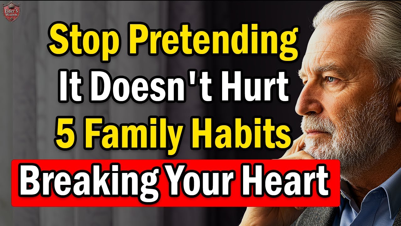 Stop Pretending It Doesn't Hurt - 5 Family Habits That Slowly Break Your Heart After 60