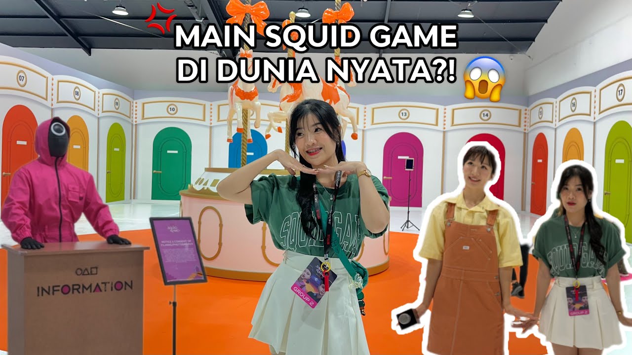 MAIN SQUID GAME DI KOREA?!🇰🇷😱