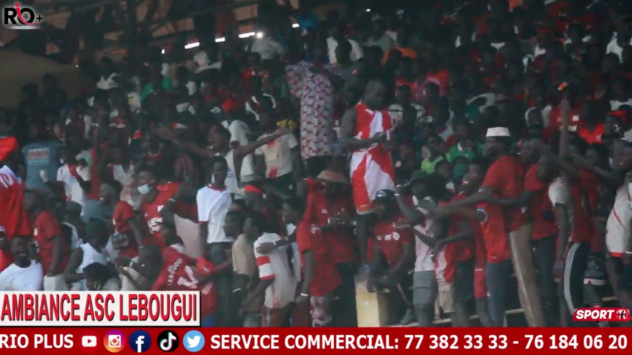 AMBIANCE ELECTRIQUE DE L ASC LEBOUGUI VICTOIRE CONTRE LENDENG