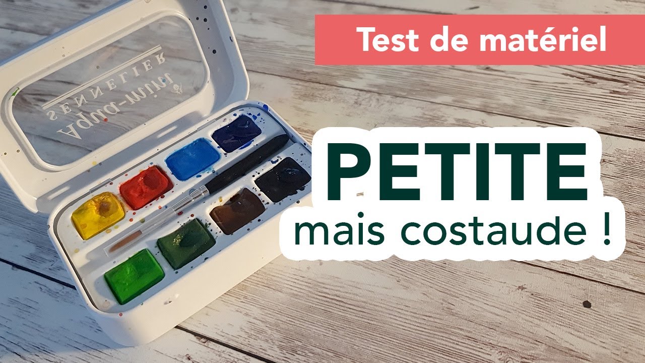 Aqua-mini de Sennelier : la palette parfaite ?