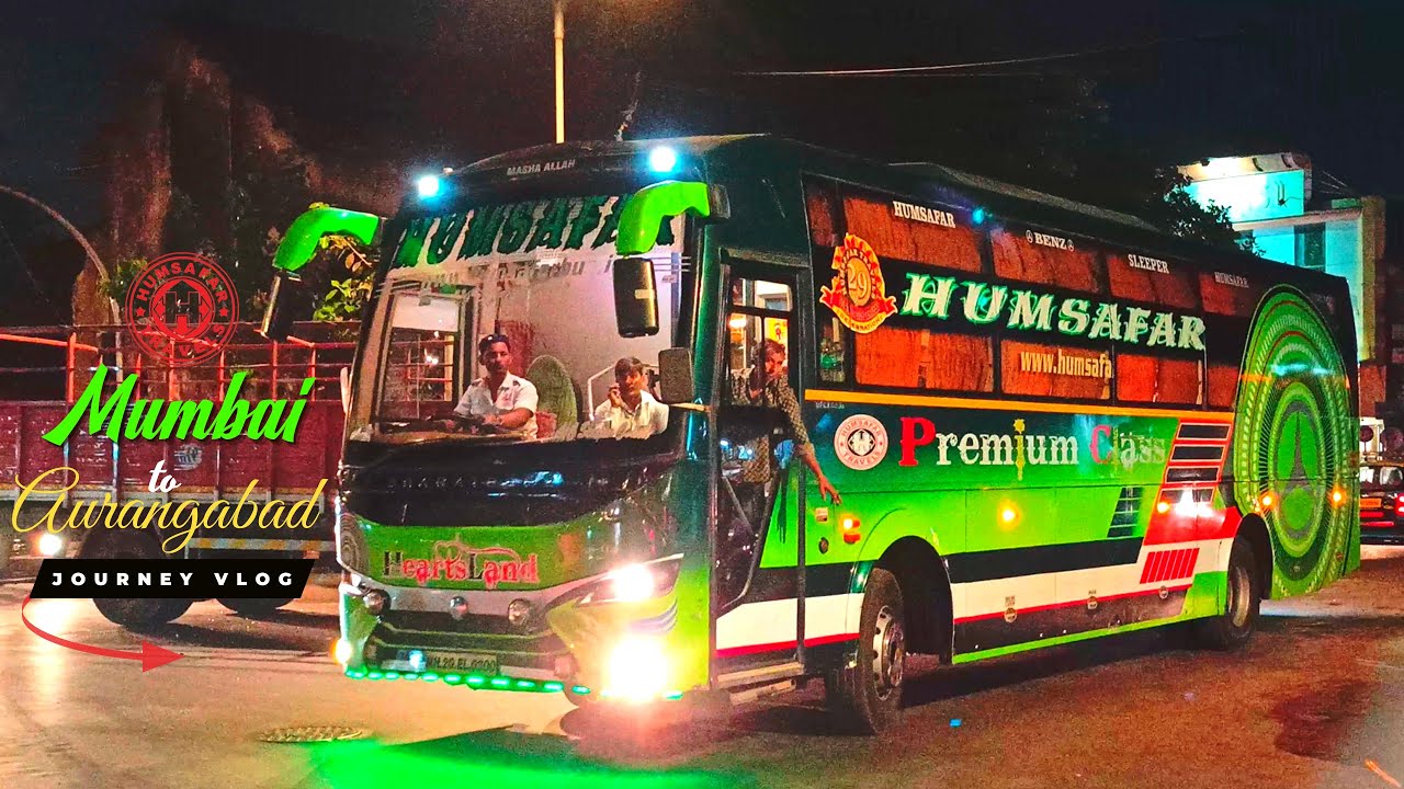 Premium Class Humsafar Bus | Mumbai - Aurangabad| Luxury Interiors | Five Star Traveling Experience