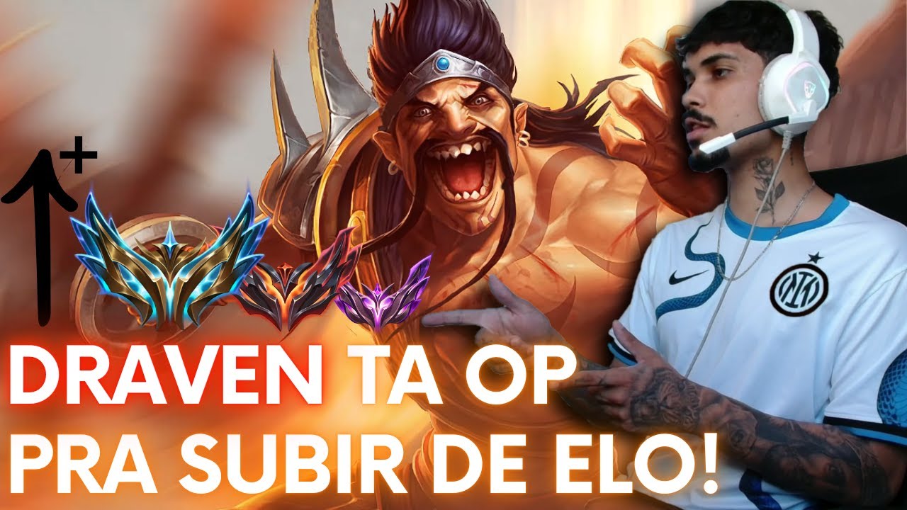 DRAVEN TA DANDO PRA FARMAR UNS PDL COM ESSA BUILD!