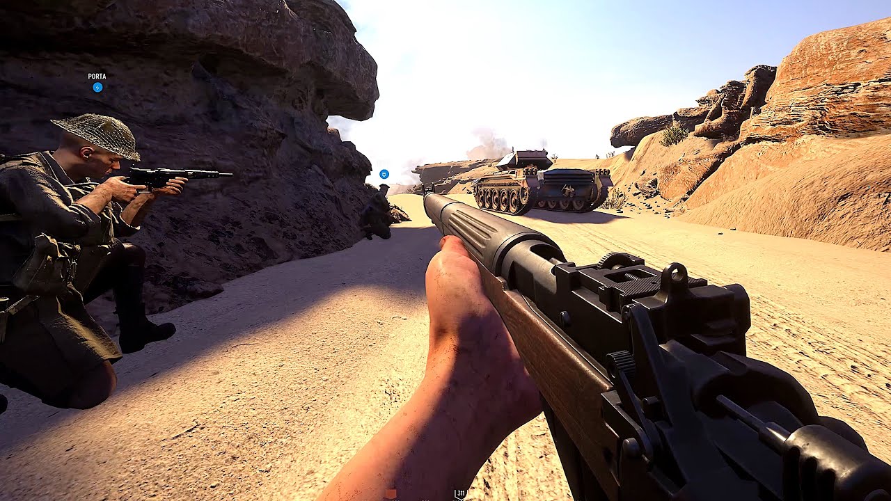 British Offensive at El Alamein | Hell Let Loose Gameplay