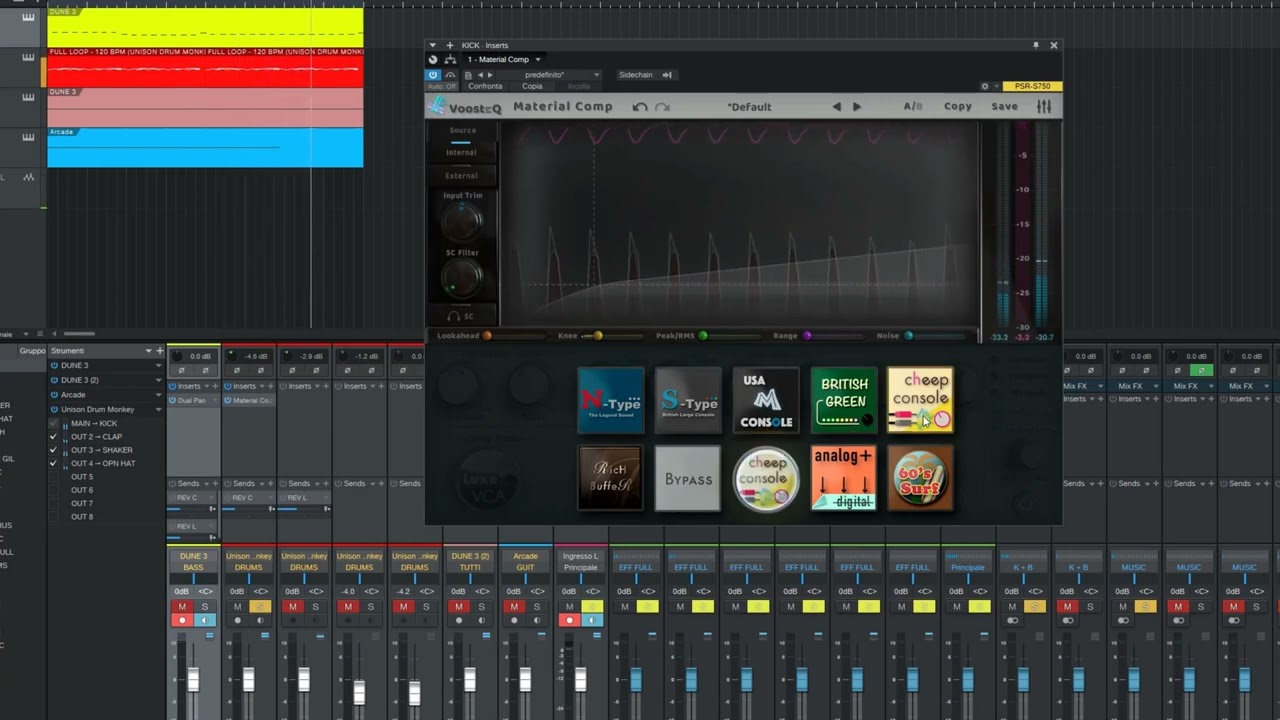 Voosteq Material Comp 1.5 in Action