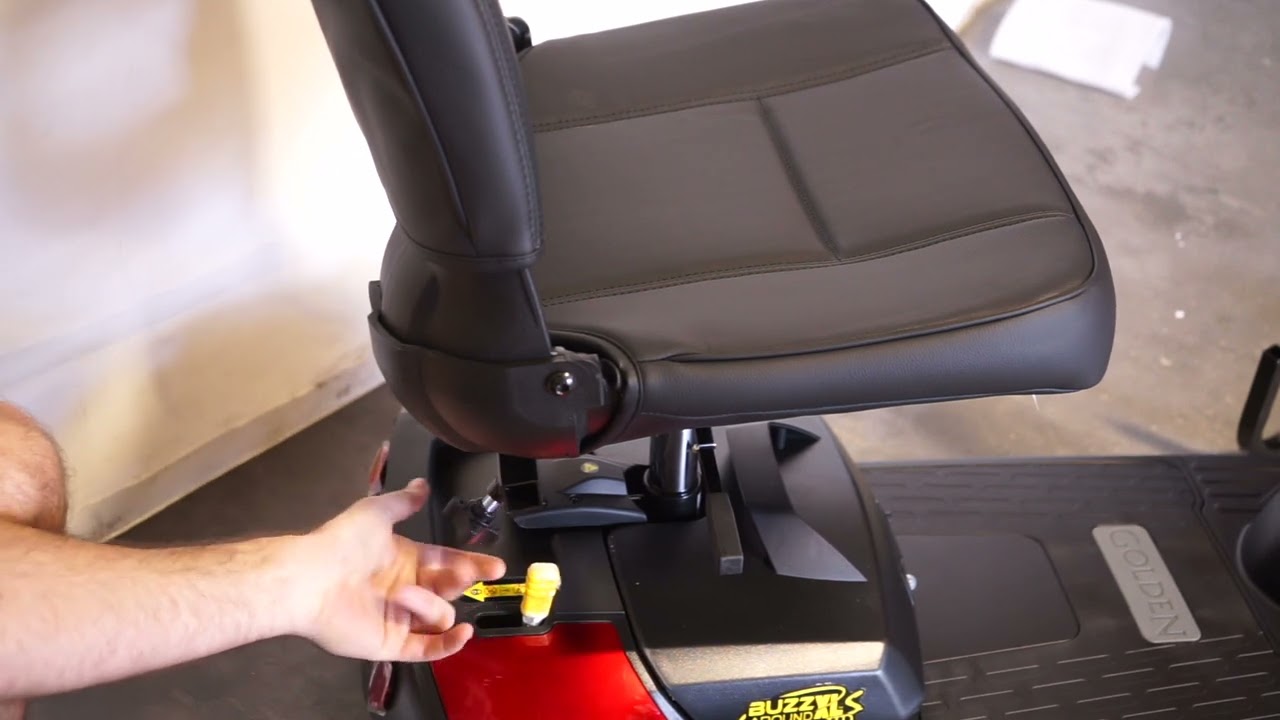 GB121B SHZ — Buzzaround XLS HD 3 Wheel — Как распаковать и собрать — Обзор @GoldenTechnologies