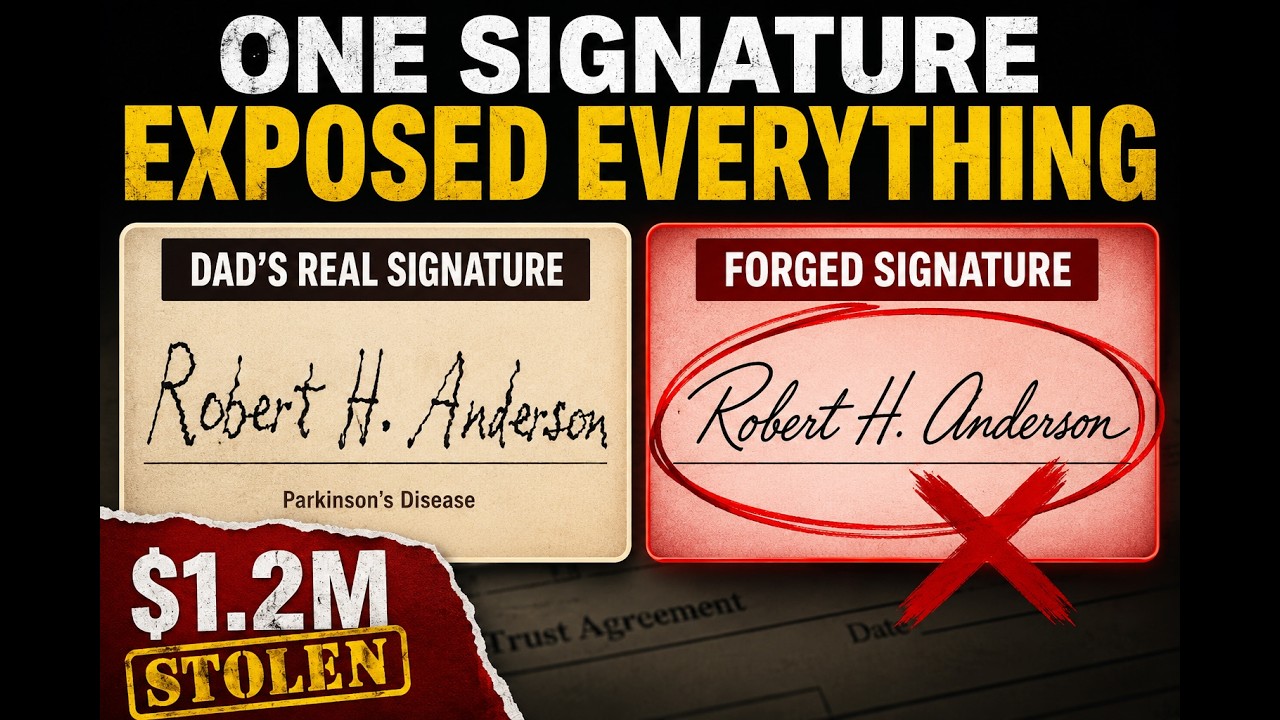 One Signature Exposed a $1.2M Inheritance Fraud #FamilyDrama #forgery #familybetrayal #WillFraud