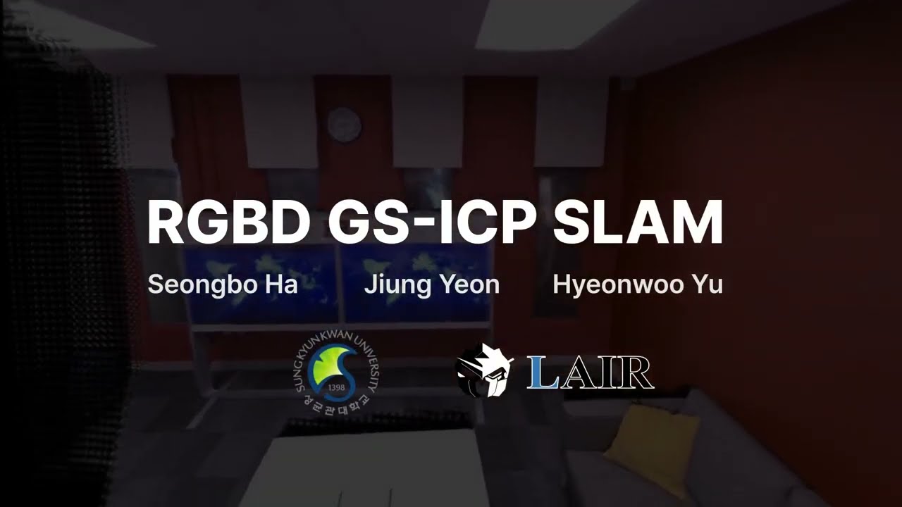 [ECCV2024] GS-ICP SLAM (Real-time Gaussian Splatting + G-ICP SLAM)