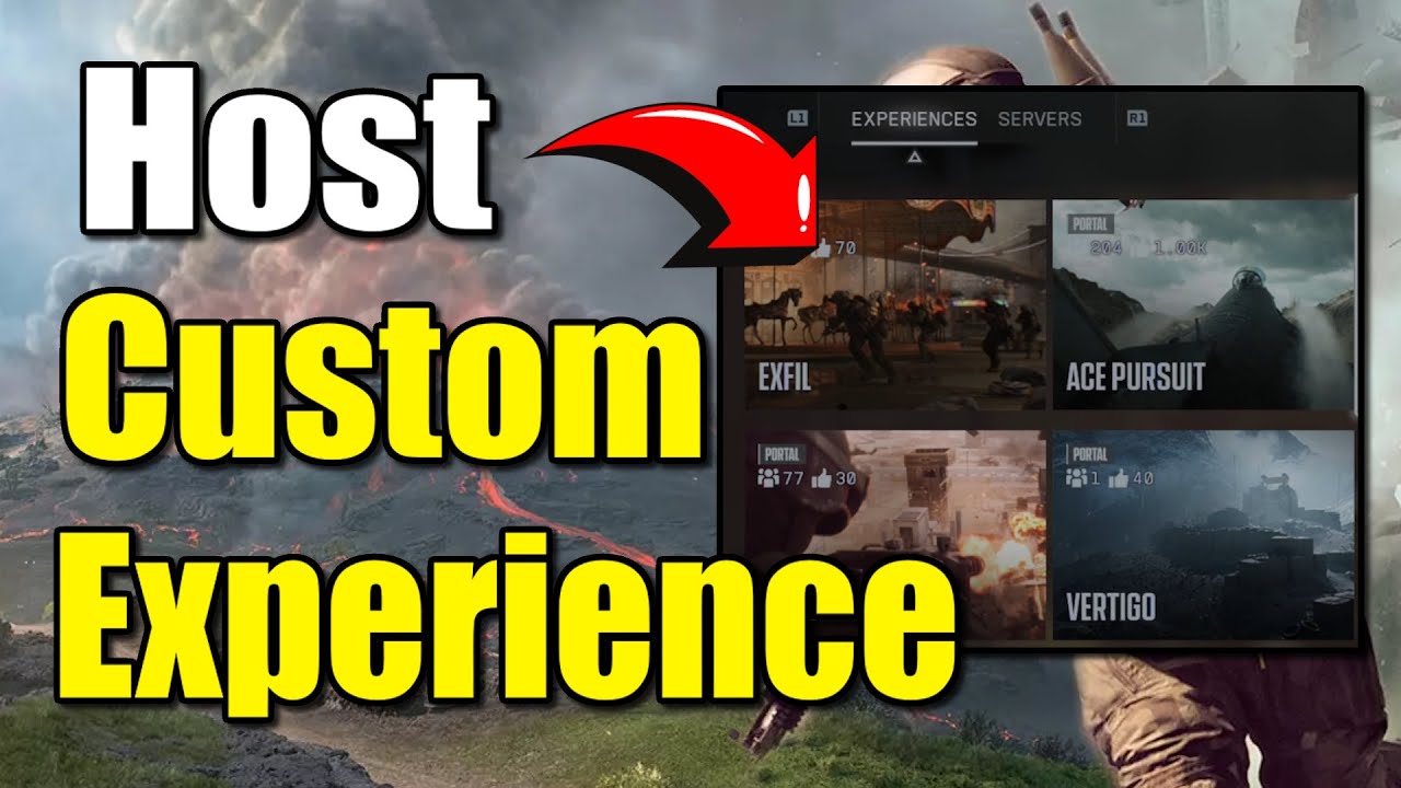 Как создать пользовательскую игру с опытом в Battlefield 6 (лучший способ)