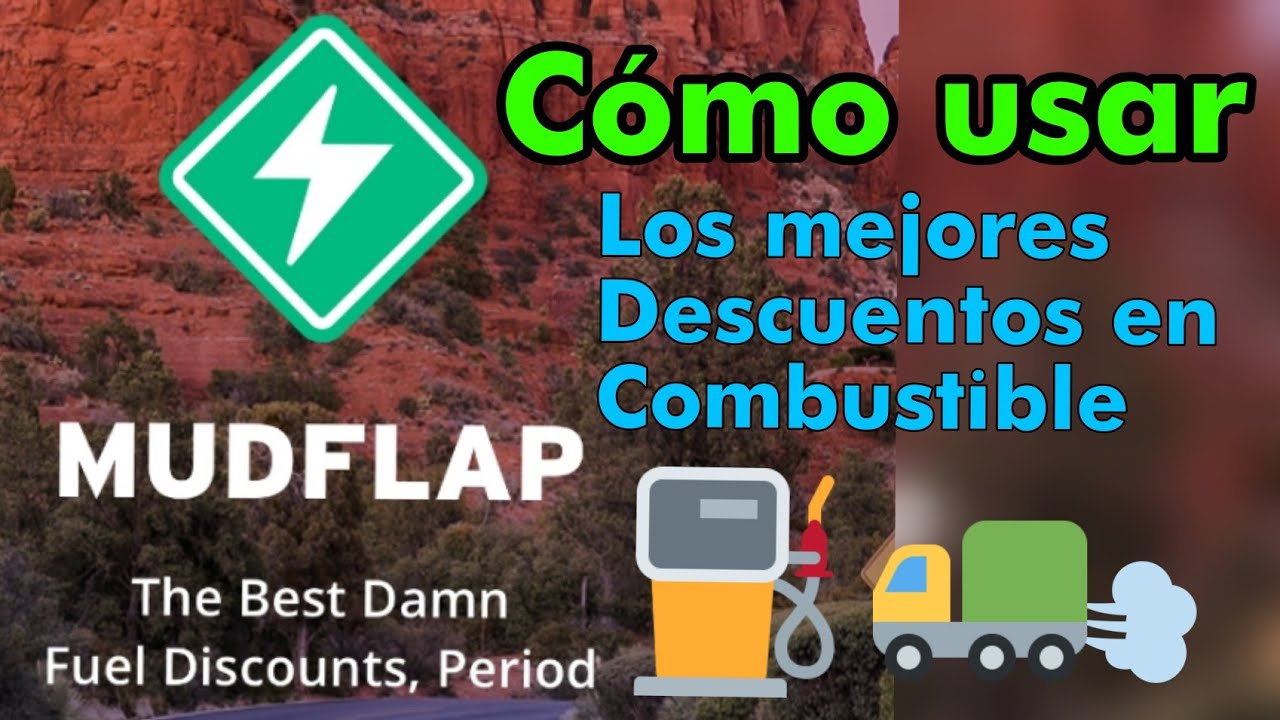 Como usar Mudflap App Fuel Discounts