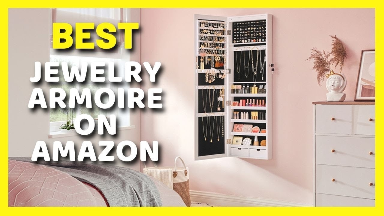 Top 5 Mirror Jewelry Cabinet Armoire On Amazon  Jewelry Organizer  Best Jewelry Armoire Organizer Wi