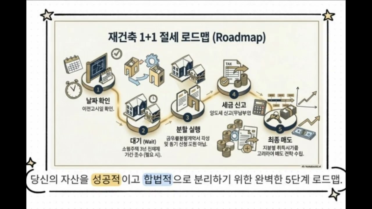 (오디오)재건축 1+1 절세전략 가이드