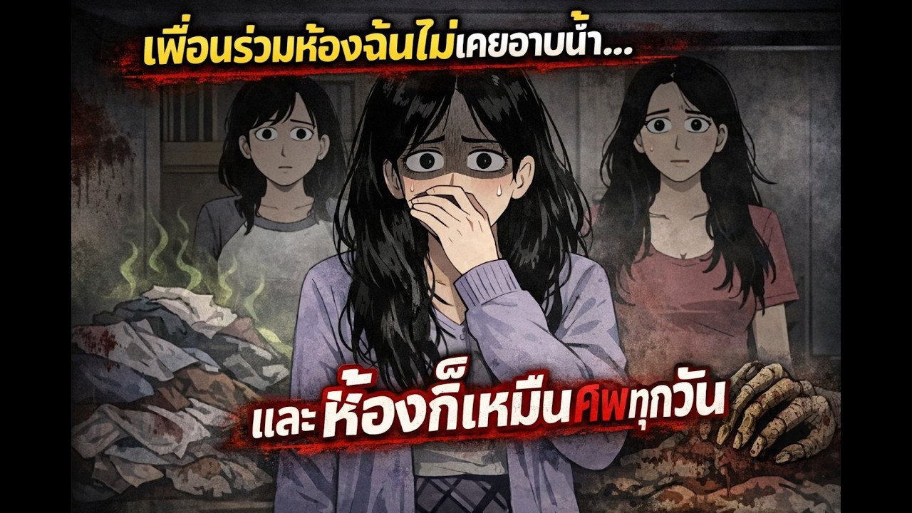[FULL] เพื่อนร่วมห้องฉันไม่เคยอาบน้ำ… และห้องก็เหม็นเหมือนศพทุกวัน - Crimson Fox
