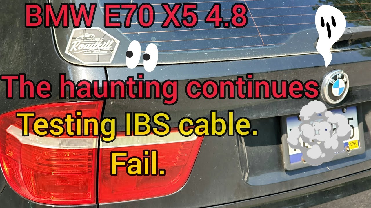 BMW E70 X5 4.8 IBS кабель проверен. Проблемы с зарядкой. Не удалось. Одержим злом.