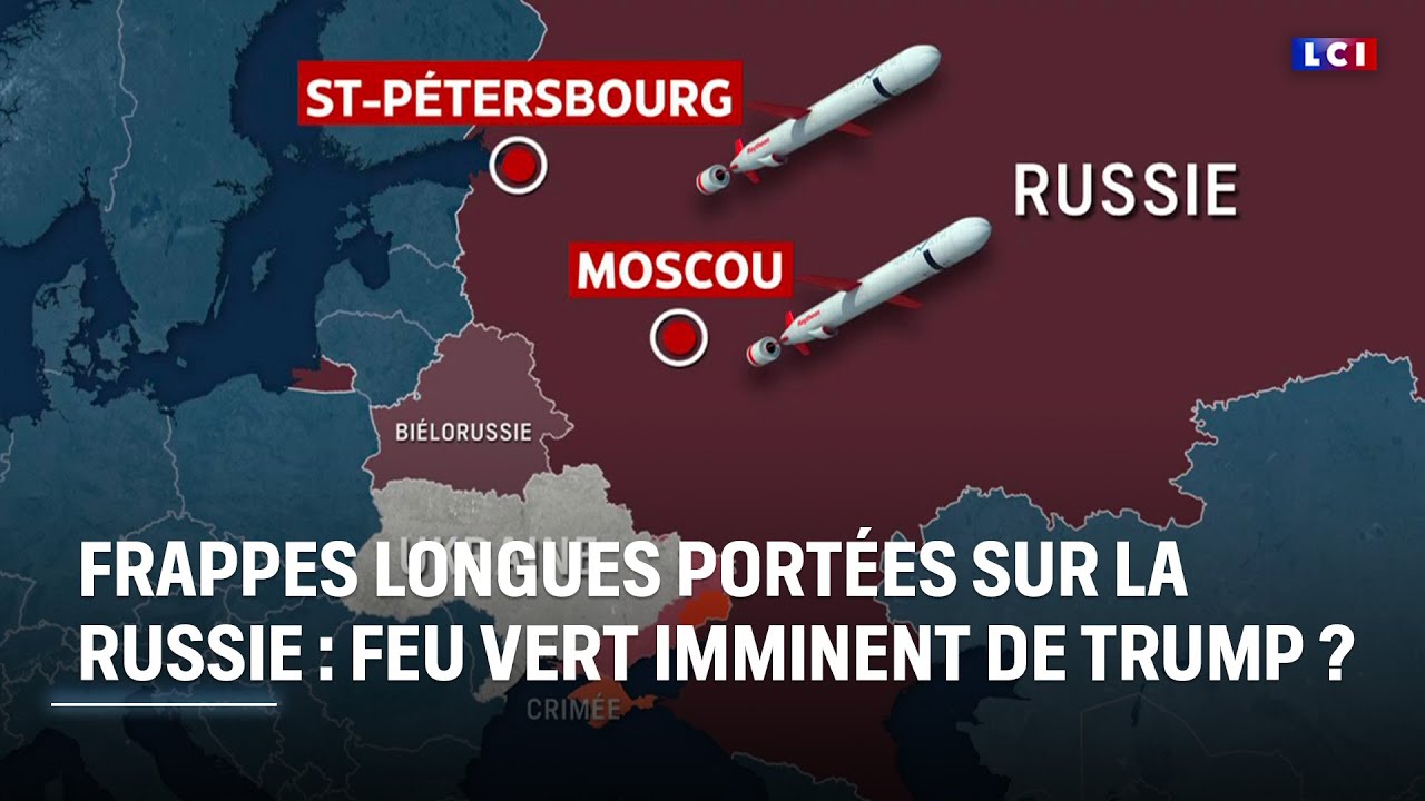 Frappes longues portées sur la Russie : feu vert imminent de Donald Trump ?｜LCI