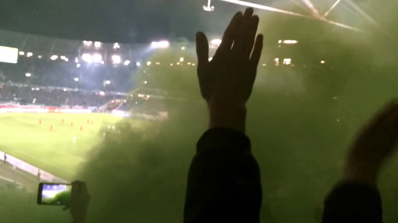 Hannover 96 - VfL Wolfsburg (Pyroshow)
