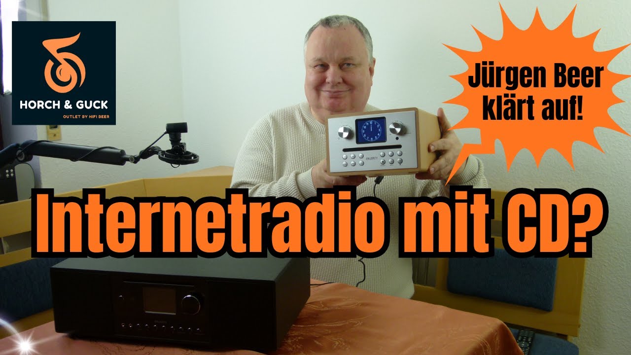 Internetradio mit CD &ndash; lohnt sich das noch? J&uuml;rgen Beer von Horch T& Guck kl&auml;rt Dich auf!