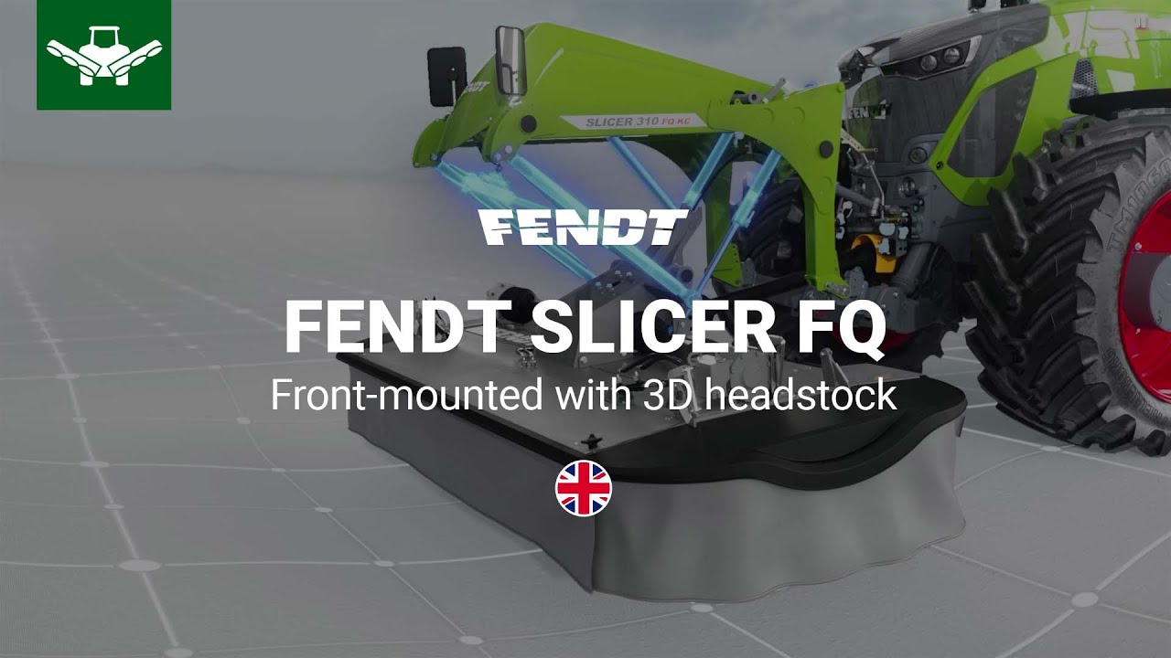 Fendt Slicer FQ - Front-mounted with 3D headstock