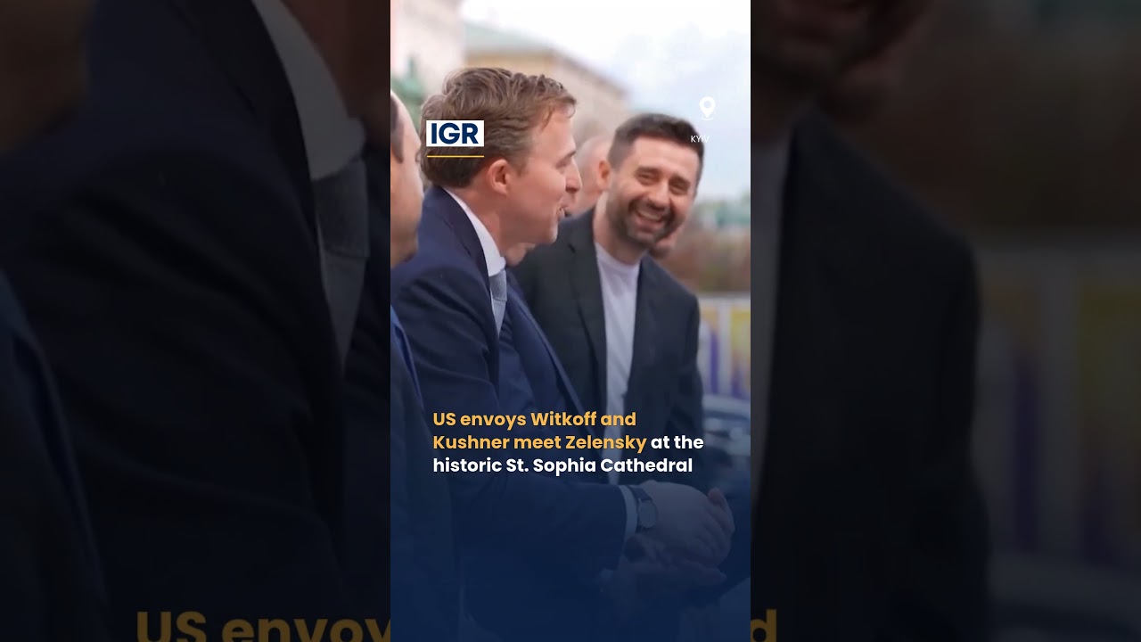 Посланники США встретились с Зеленским в Киеве после переговоров с Путиным | IGR | India Global R...