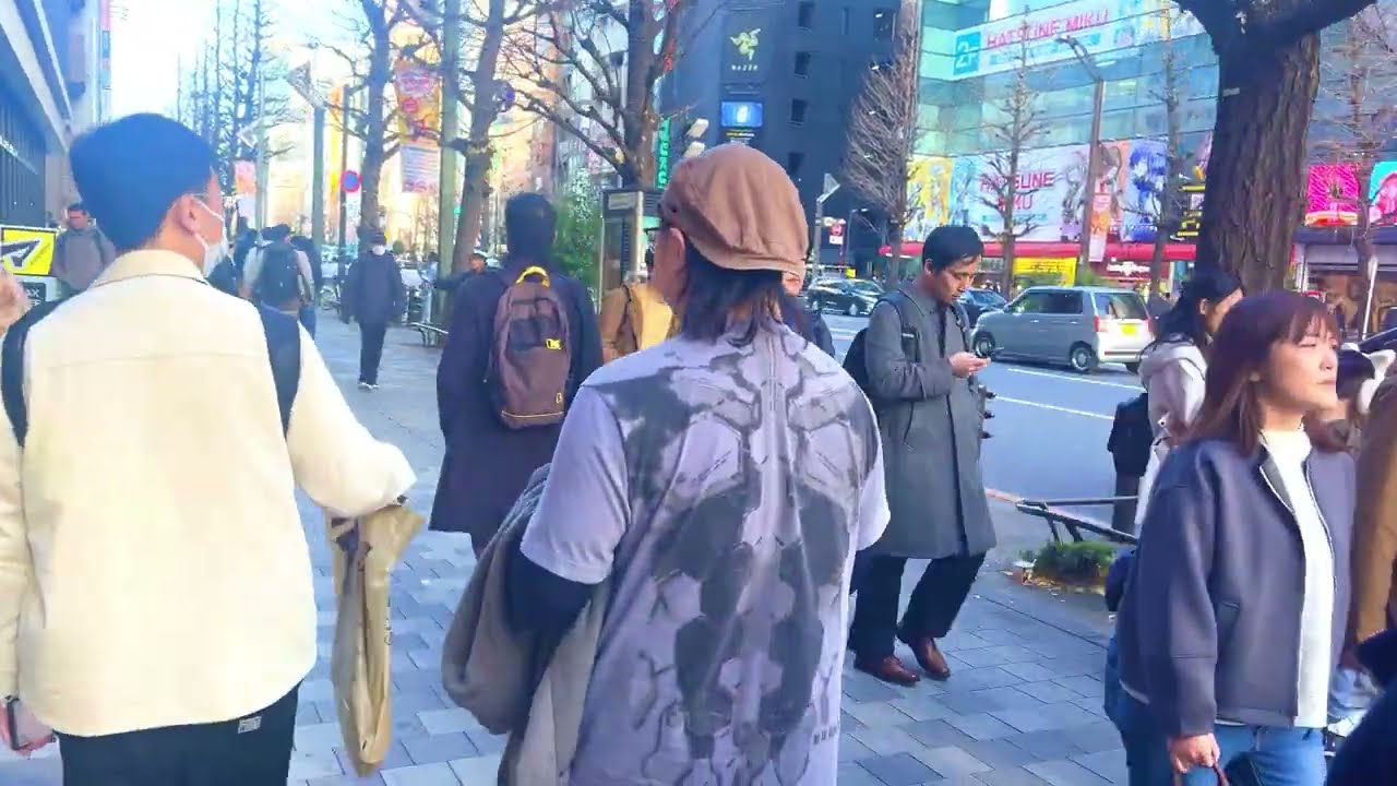東京秋葉原の夕方、人々は楽しんでおり、多くの生活客も歩き回っています。🇯🇵🚶‍♂️🚶‍♀️#akihabara  #foreigners #tokyowalk  