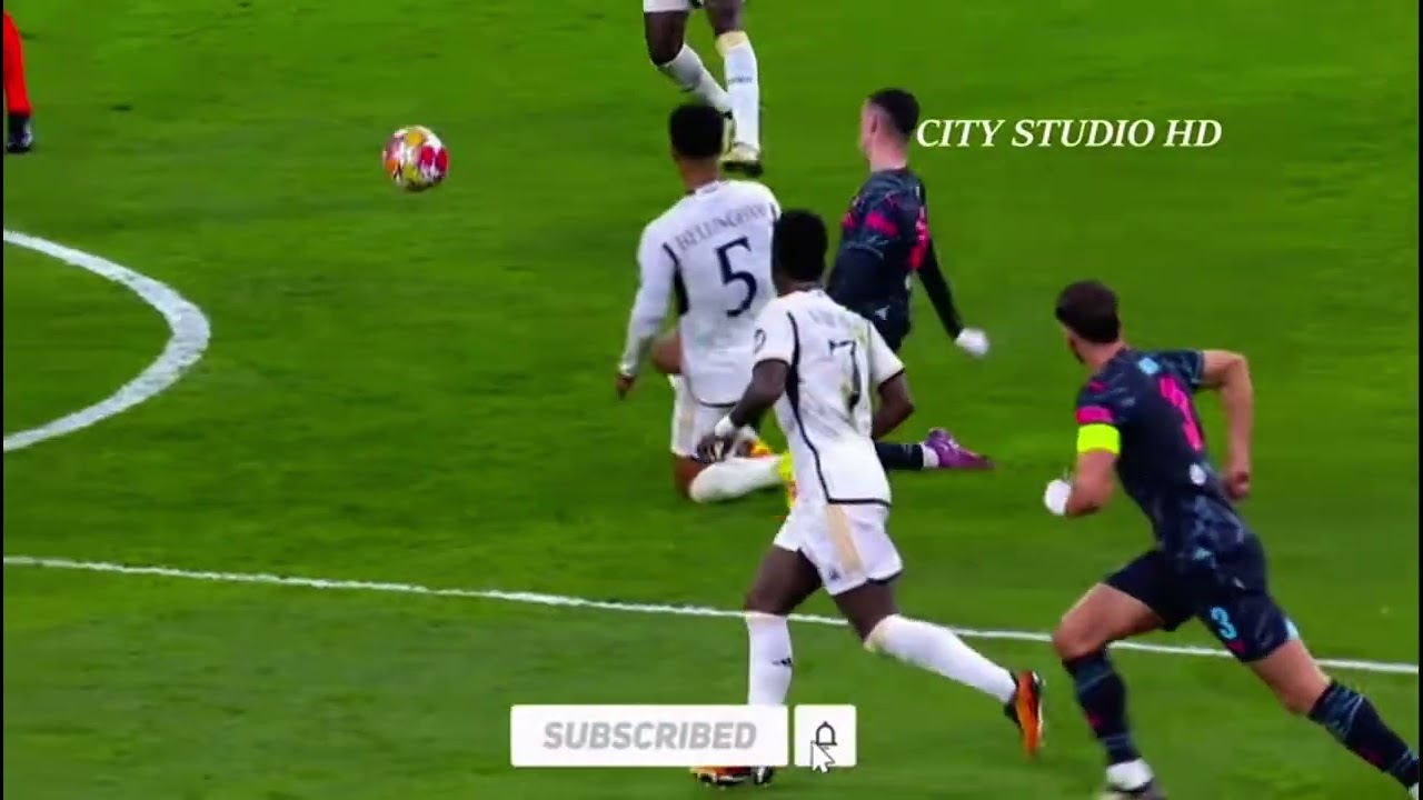 Foden vs Real Madrid