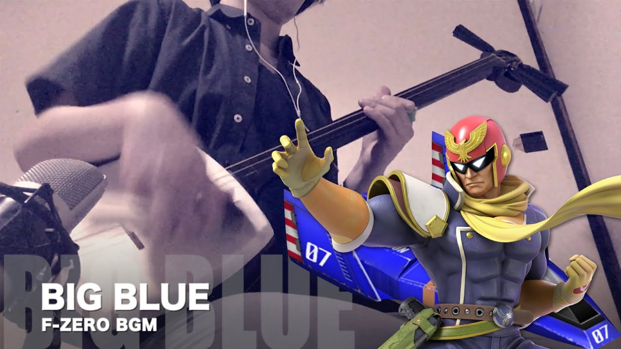 【BIG BLUE / F-ZERO】三味線だけで弾いてみたら火傷したぜ [Japanese Music Shamisen Cover]