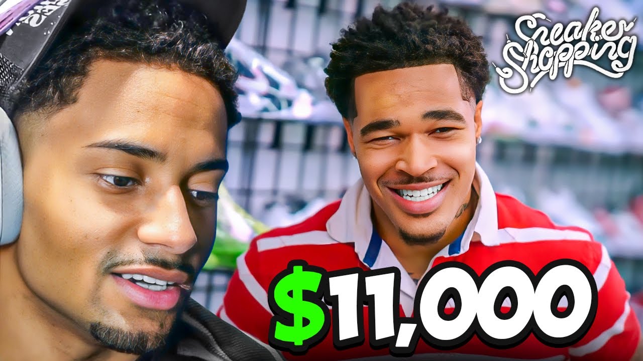 AL VERT REACTS TO PLAQUEBOY MAX GOING SNEAKER SHOPPING WITH COMPLEX CON!!!