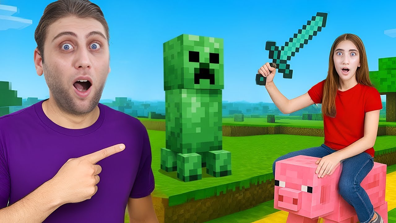 اتحبسنا في عالم ماين كرافت !!