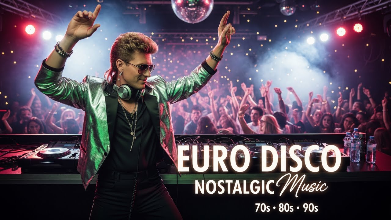 Modern Talking Style Euro Disco 1980s | High-Energy Neon Retro Club Elegance 🔥