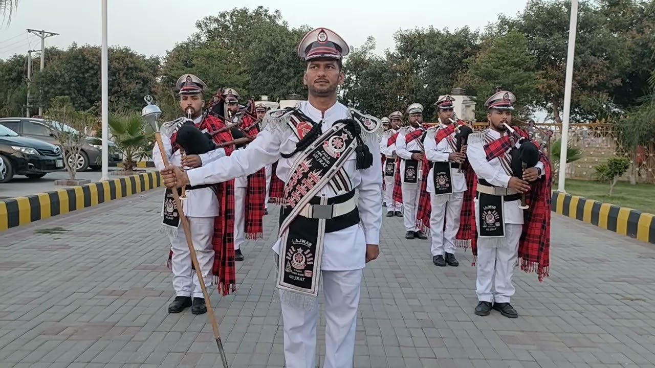 lajwab fauji pipe band Gujrat pk 0092,345,5475686