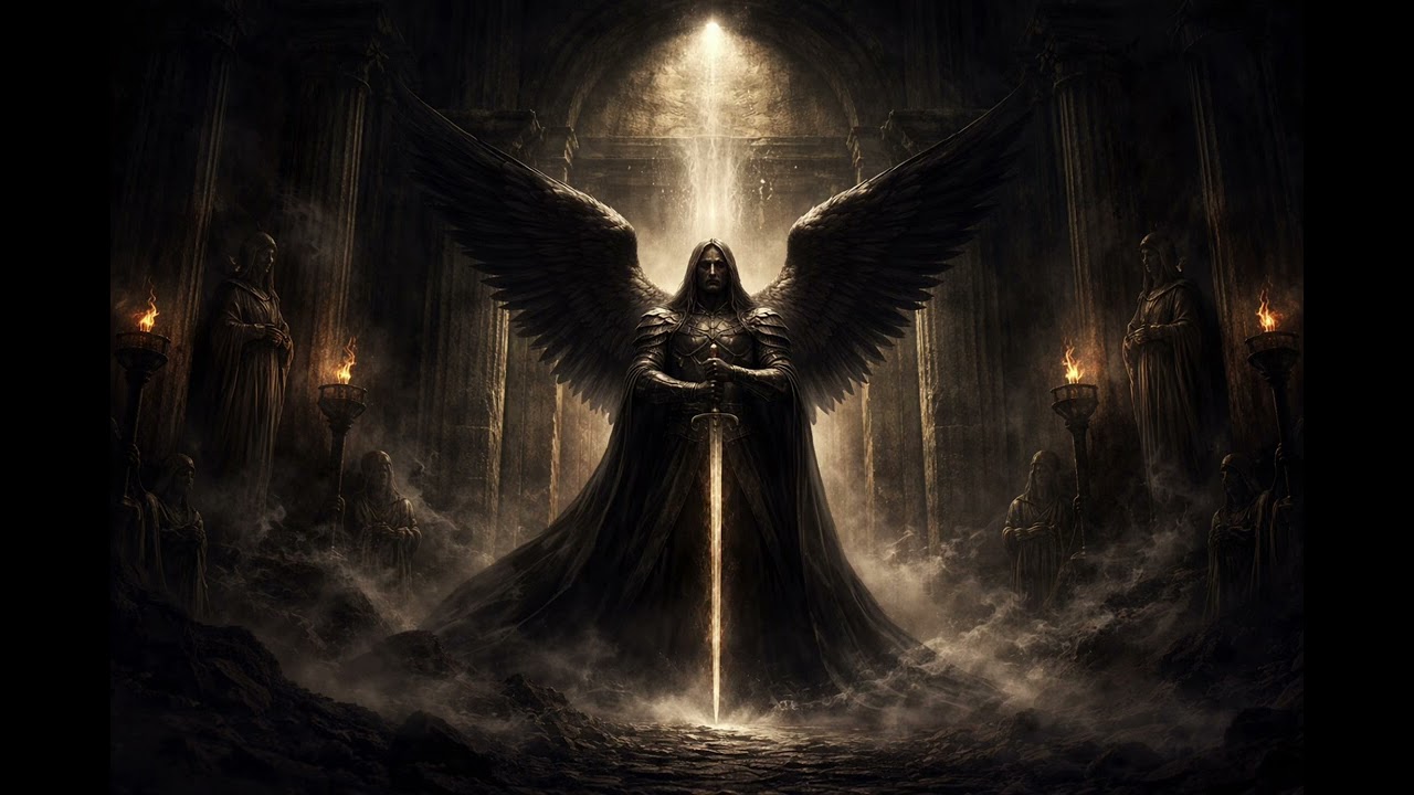 It Is Decided – Dark Cinematic Song | Angel at the Door | Epic Choir & Doom Atmosphere