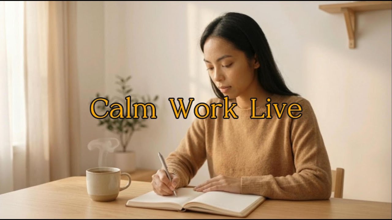 Morning Focus Live 🌤️ Calm Music for Deep Work, Study & Productivity